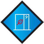 energy efficient doors icon