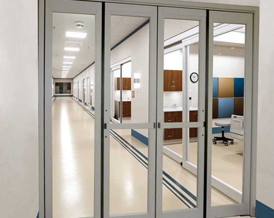 folding icu door