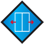 automatic sliding door icon